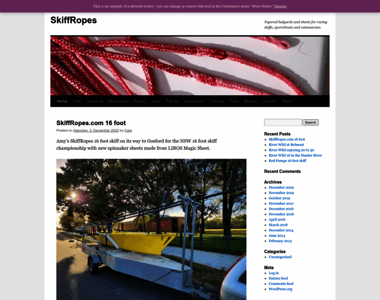 Skiffropes.com thumbnail