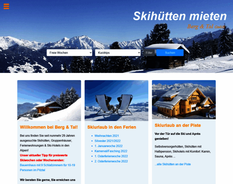 Skihuettenagentur.de thumbnail