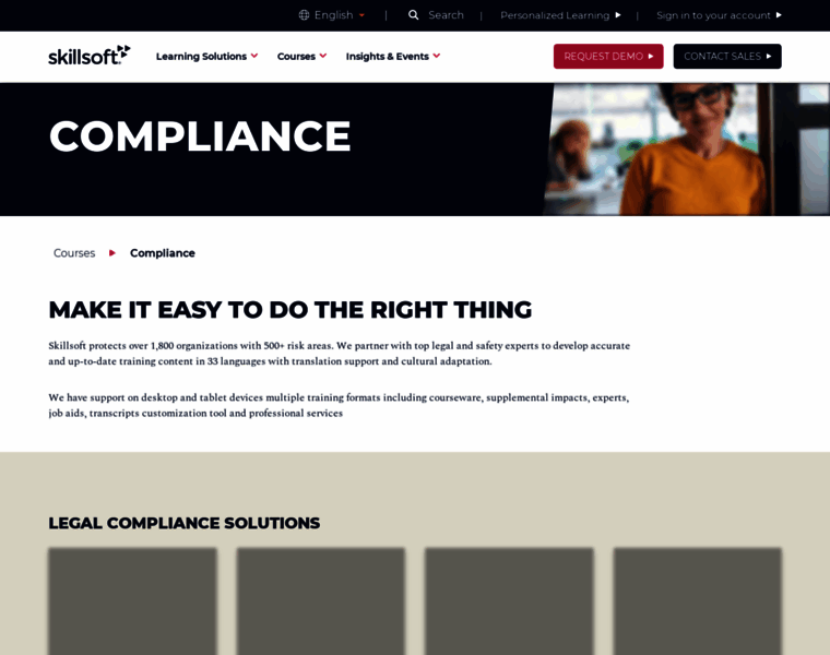 Skillsoftcompliance.com thumbnail