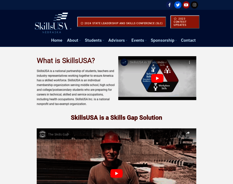 Skillsusanebraska.org thumbnail