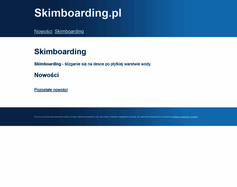 Skimboarding.pl thumbnail