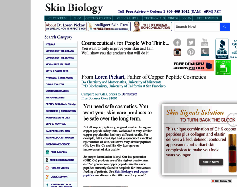 Skinbiology.com thumbnail