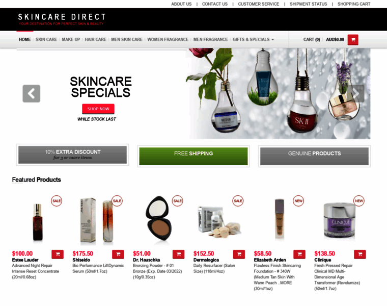 Skincaredirect.com.au thumbnail
