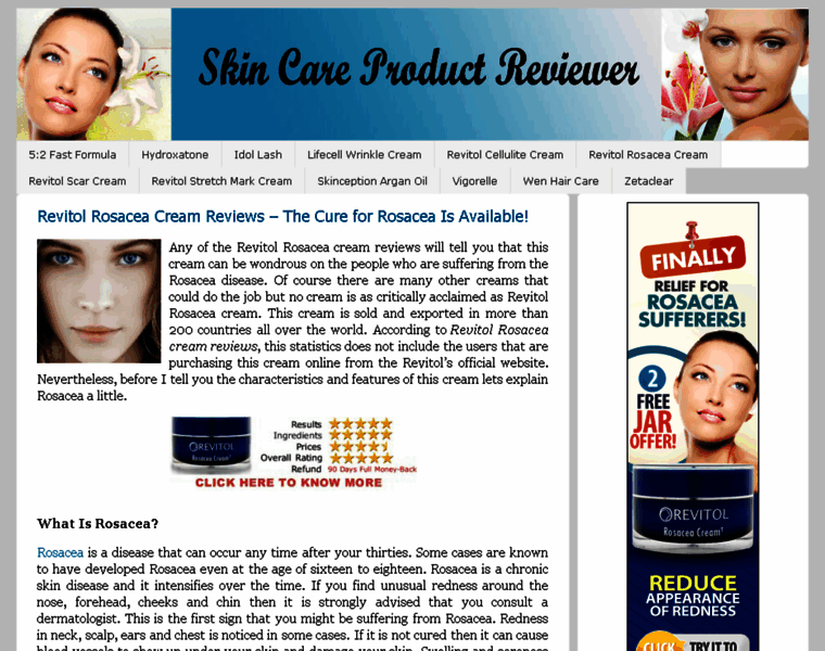 Skincareproductreviewer.org thumbnail