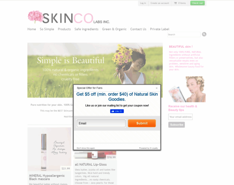 Skincolabs.com thumbnail