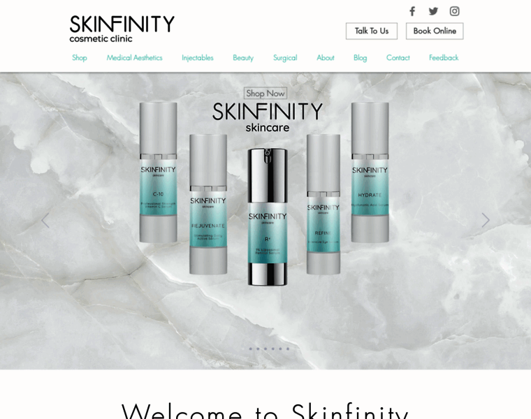 Skinfinityclinic.co.uk thumbnail