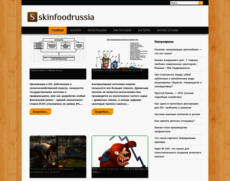 Skinfoodrussia.ru thumbnail