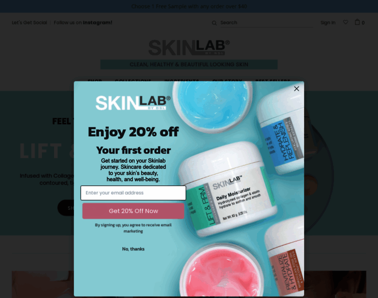 Skinlabproducts.com thumbnail