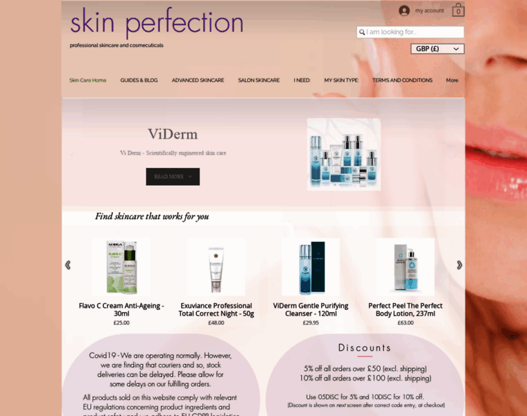 Skinperfection.co.uk thumbnail