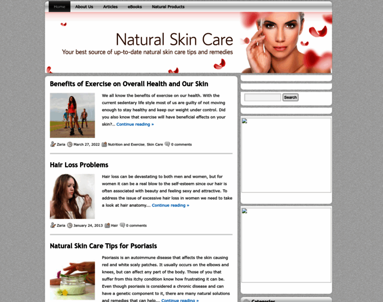Skinproblemsandcare.com thumbnail
