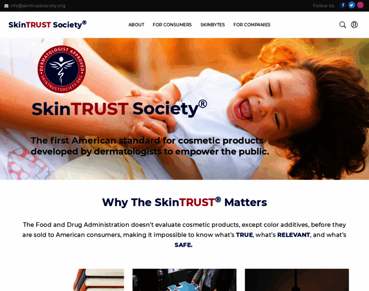 Skintrustsociety.org thumbnail