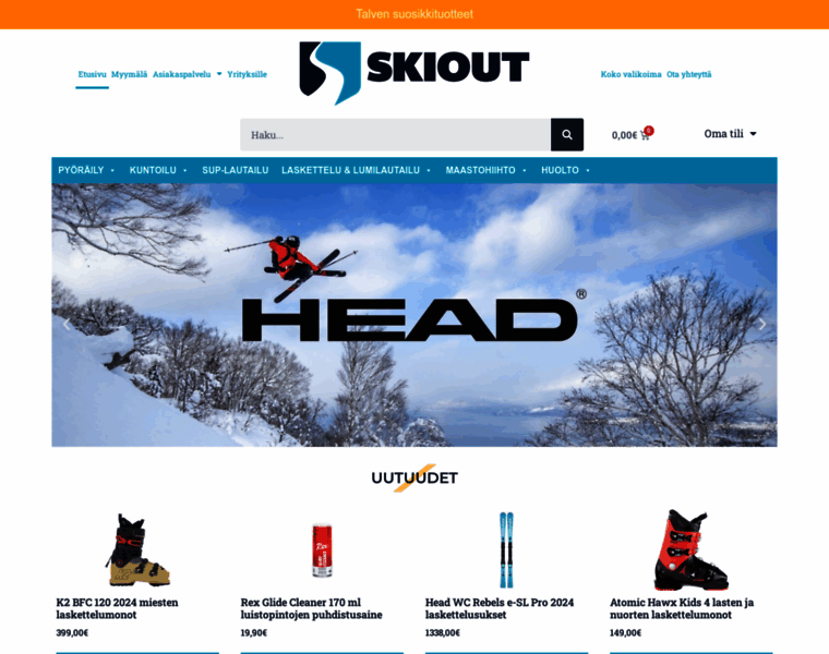 Skiout.fi thumbnail