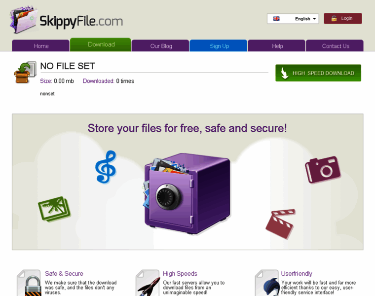 Skippyfile.com thumbnail