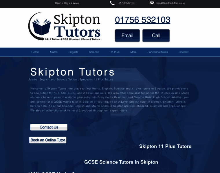 Skiptontutors.co.uk thumbnail