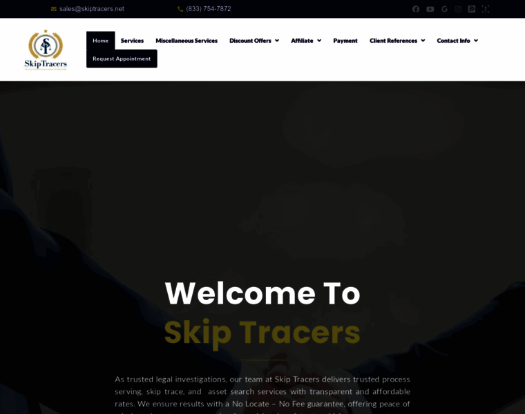 Skiptracers.net thumbnail
