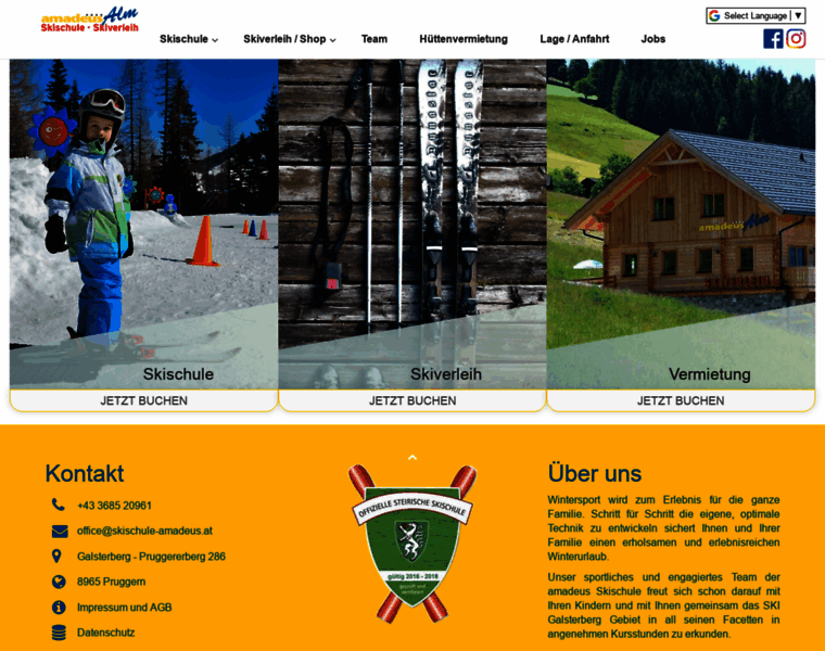 Skischule-amadeus.at thumbnail