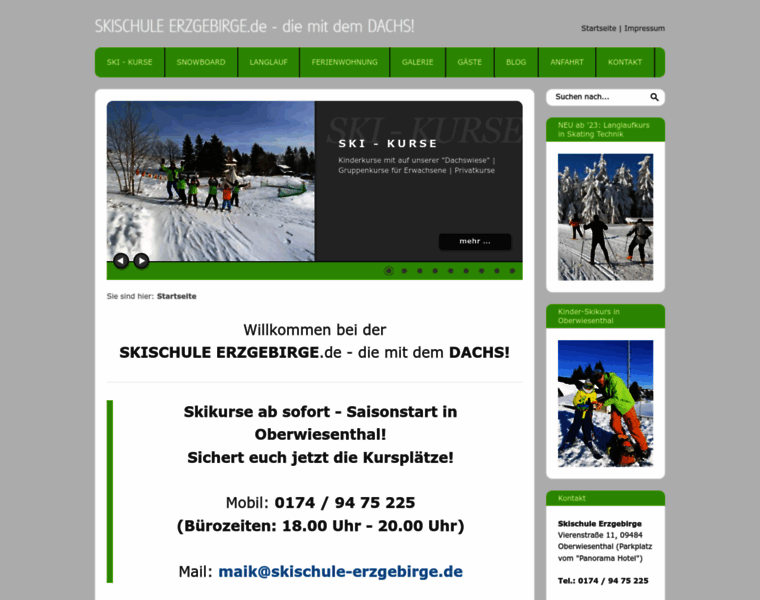Skischule-erzgebirge.de thumbnail