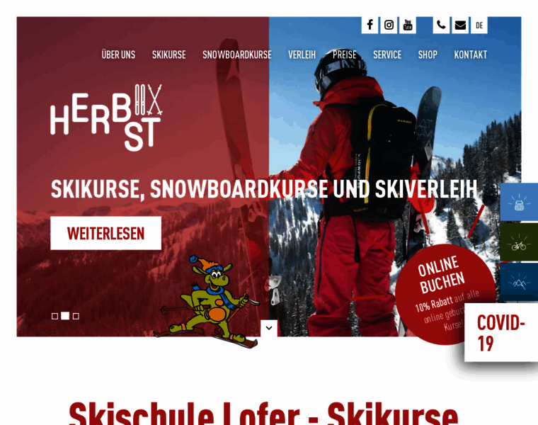 Skischule-lofer.at thumbnail