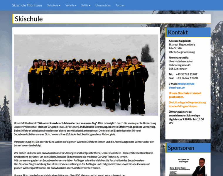 Skischule-thueringen.de thumbnail