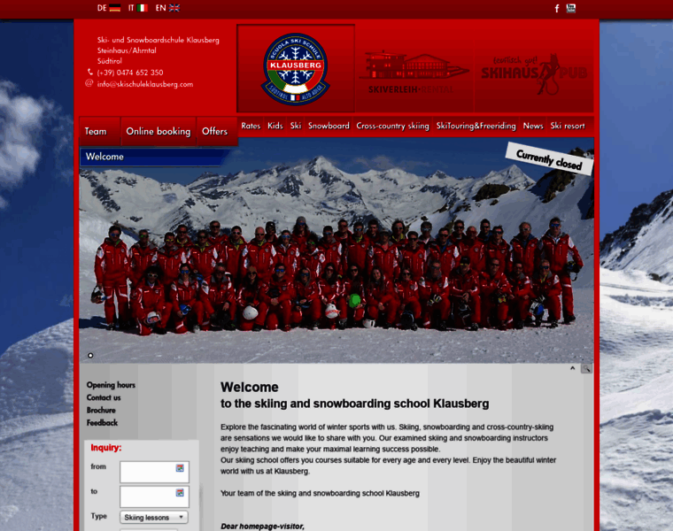 Skischuleklausberg.com thumbnail