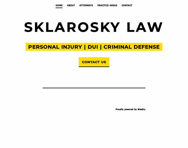 Sklarosky.com thumbnail