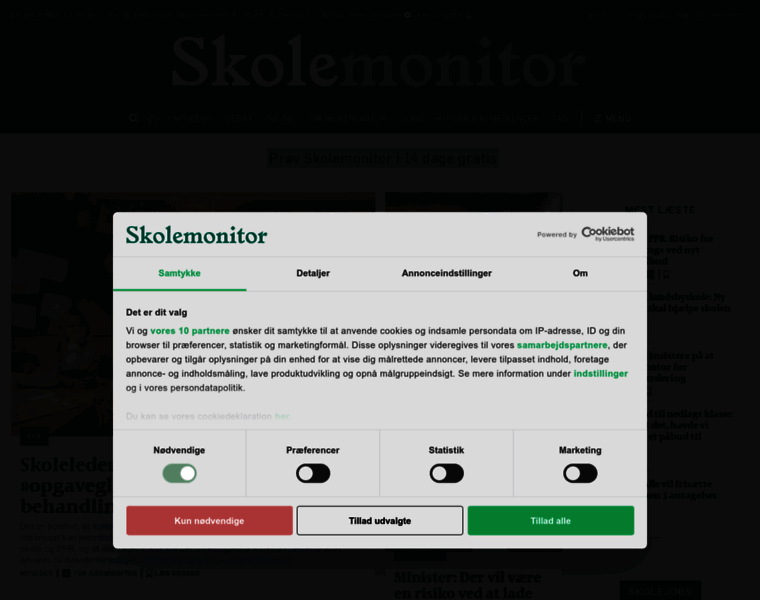 Skolemonitor.dk thumbnail