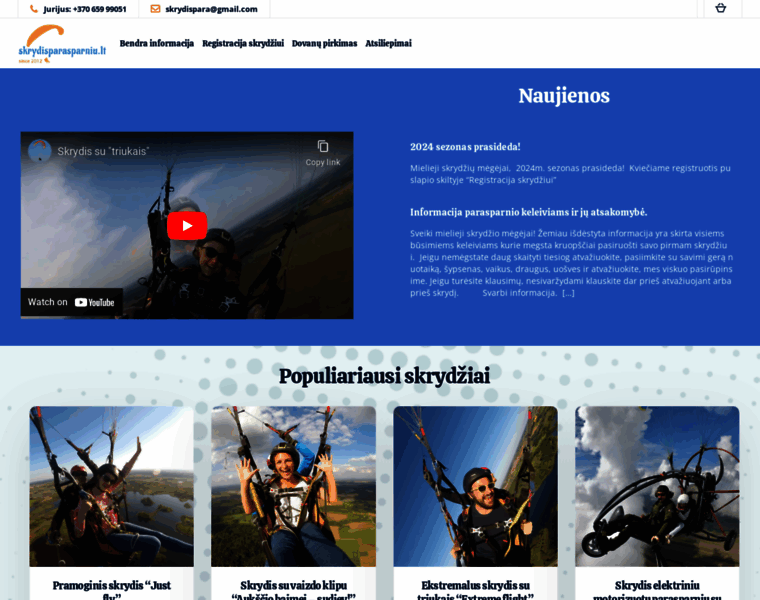 Skrydisparasparniu.lt thumbnail