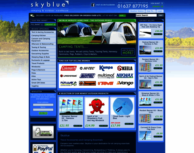 Skyblueleisure.co.uk thumbnail