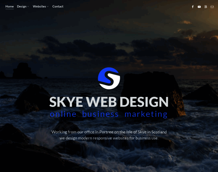 Skye-web-design.com thumbnail