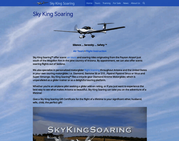 Skykingsoaring.com thumbnail