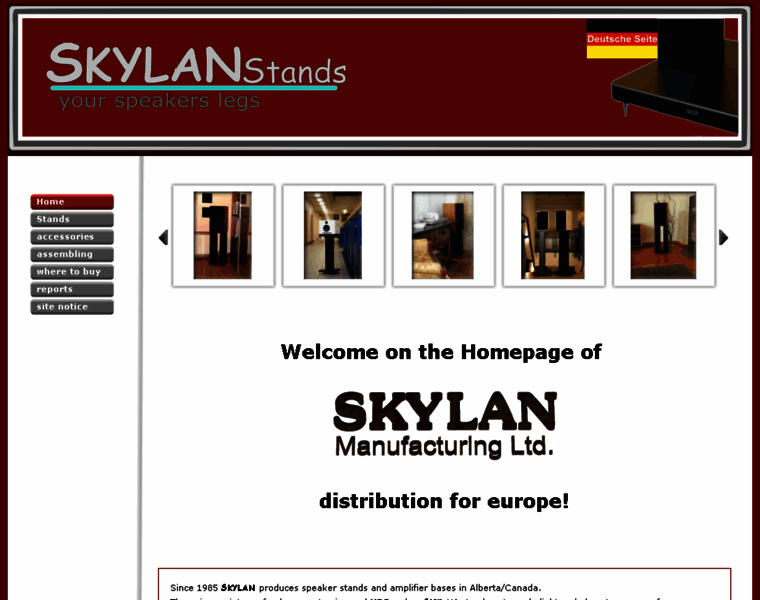 Skylan-stands.com thumbnail