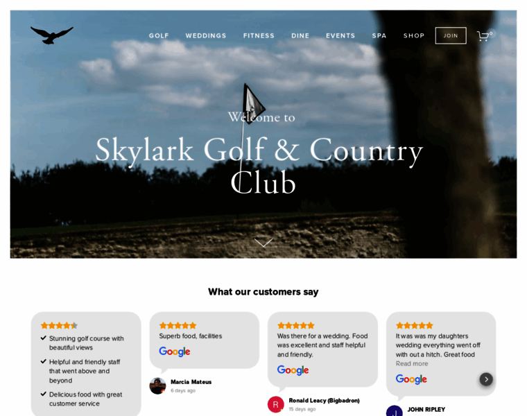 Skylarkcountryclub.co.uk thumbnail