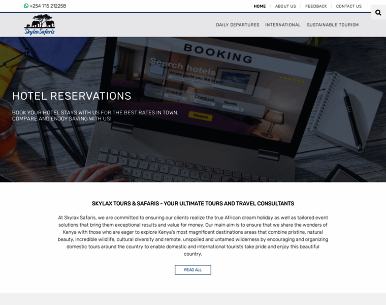 Skylaxsafaris.com thumbnail
