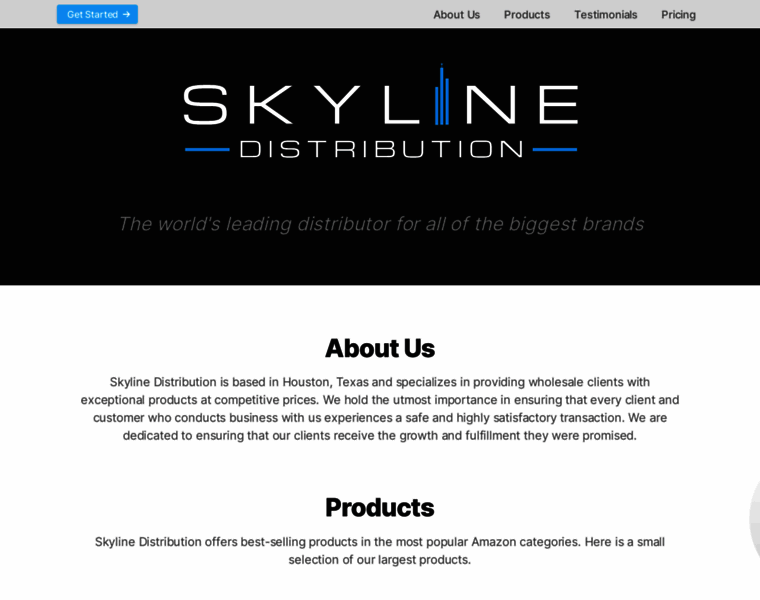 Skyline-distribution.com thumbnail