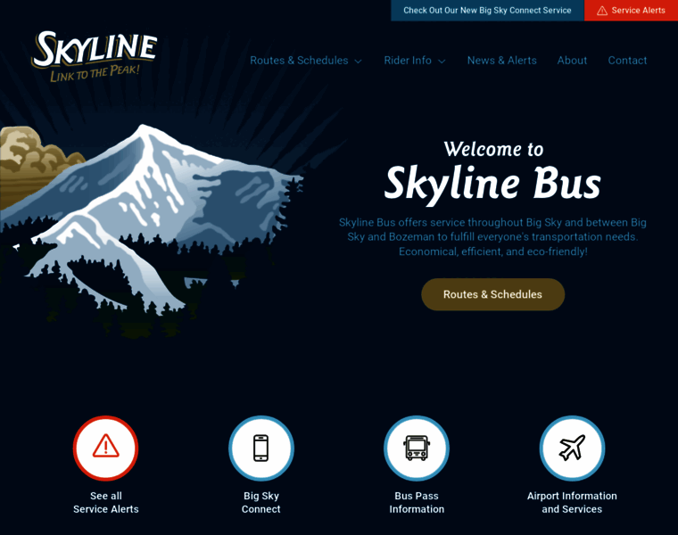 Skylinebus.com thumbnail