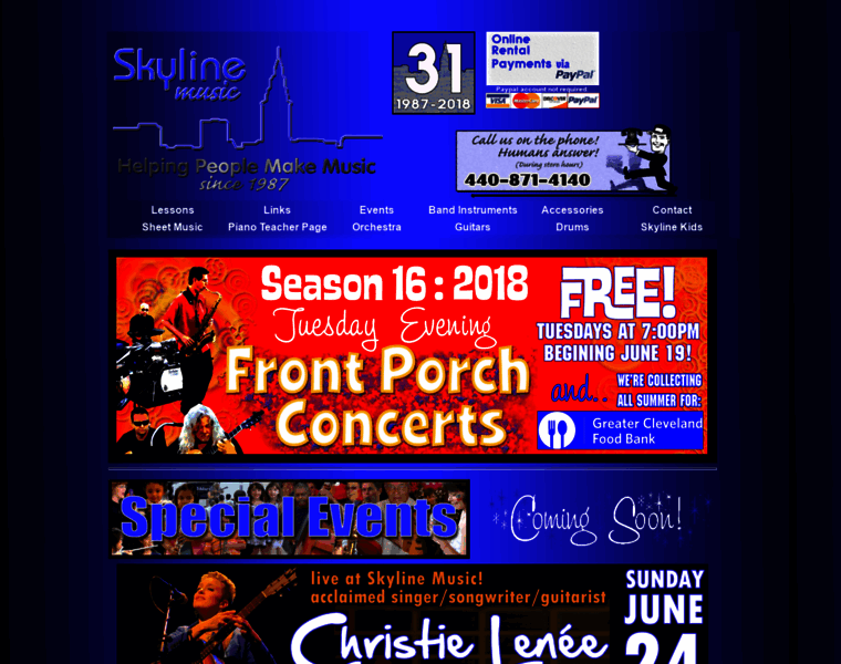 Skylinemusic.com thumbnail