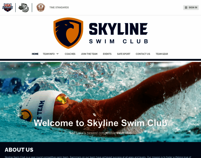 Skylineswimclub.com thumbnail