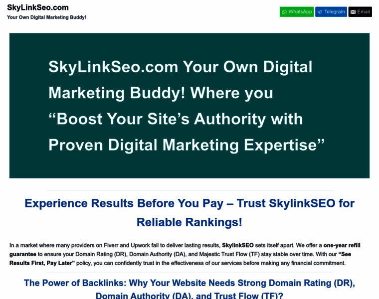 Skylinkseo.com thumbnail