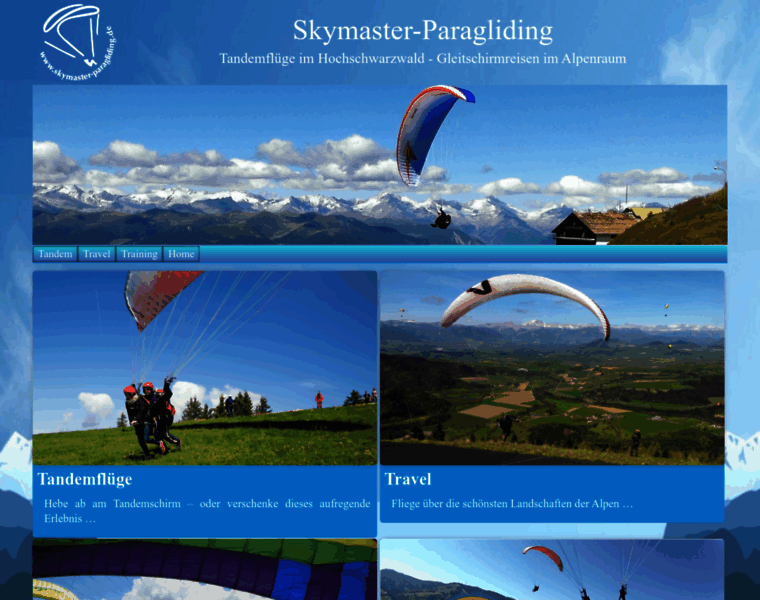 Skymaster-paragliding.de thumbnail