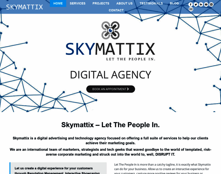 Skymattix.com thumbnail