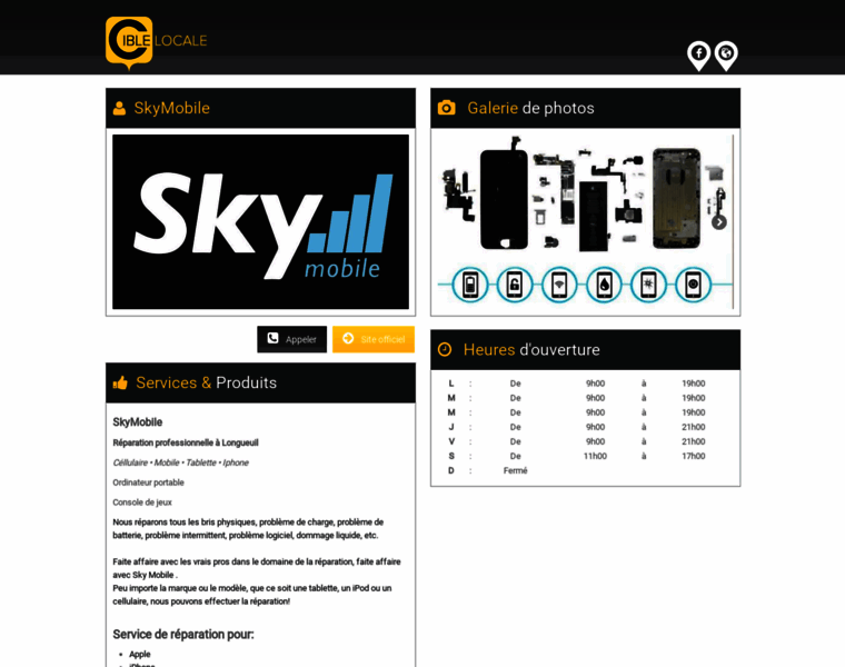 Skymobile.ciblelocale.ca thumbnail