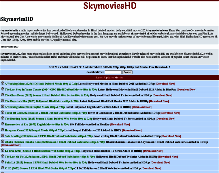 Skymovieshd.earth thumbnail