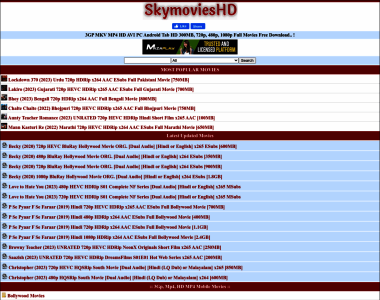 Skymovieshd.lat thumbnail