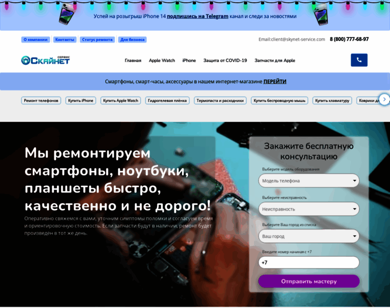 Skynet-service.ru thumbnail