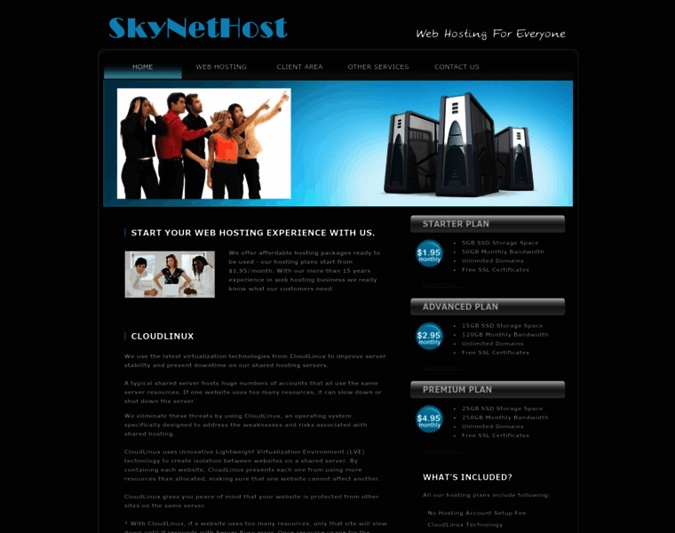 Skynethost.co.uk thumbnail
