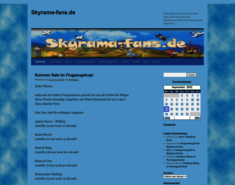 Skyrama-fans.de thumbnail
