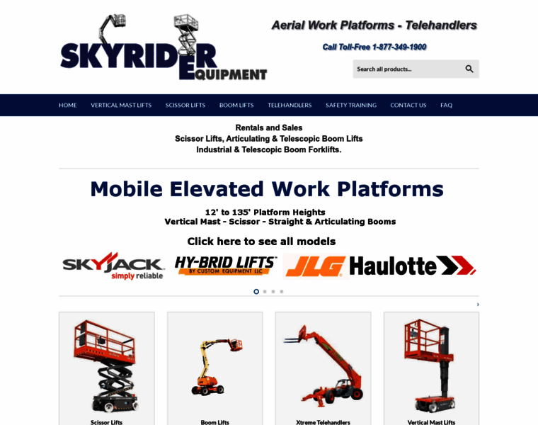 Skyriderequipment.com thumbnail