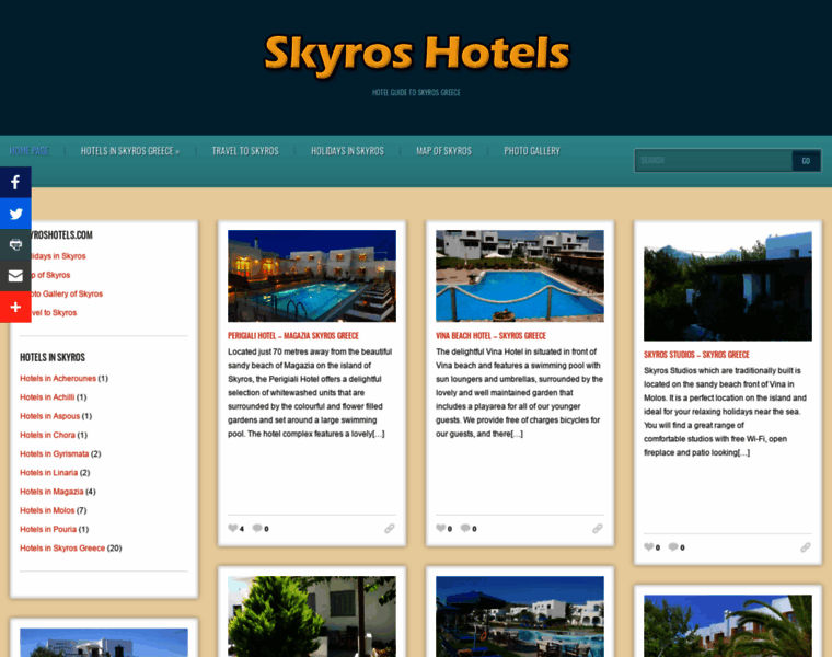 Skyroshotels.com thumbnail