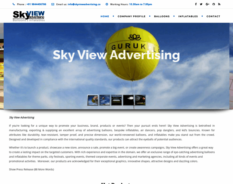 Skyviewadvertising.co thumbnail
