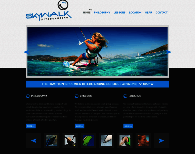 Skywalkkiteboarding.com thumbnail